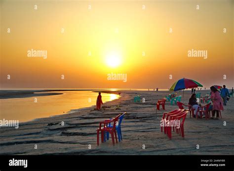 Bakkhali Sea Beach India West Bengal Stock Photo - Alamy