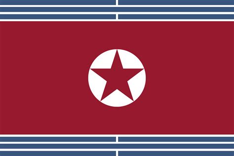 Korean Reunification flag design : leftistvexillology