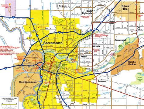 Sacramento California Map - United States