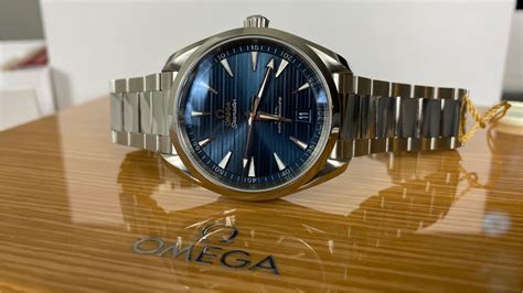 Omega Seamaster Aqua Terra Automatic Blue Dial Men's Watch | lupon.gov.ph