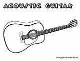 Guitar coloring pages To Download And Print For Free sketch template