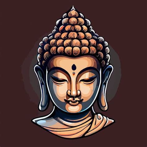 Premium Vector | Gautama buddha vector icon illustration