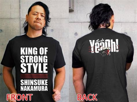 King of strong style shinsuke nakamura t shirt by beautygaleryID