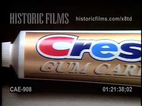 VINTAGE COMMERCIAL - CREST TOOTHPASTE - YouTube