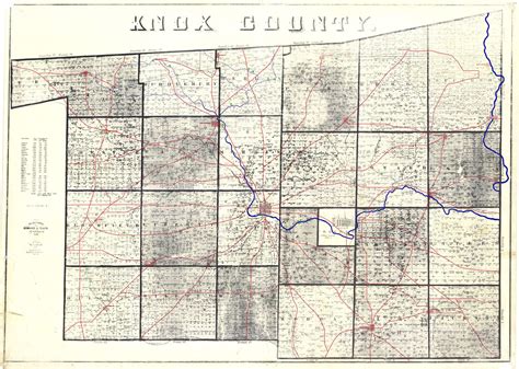 Knox County Ohio | 1847 Map of Knox County Ohio. Contains la… | Flickr