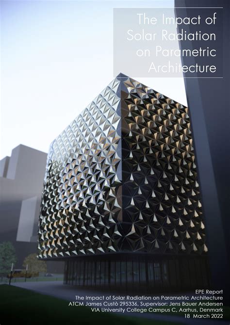 Bachelor on Parametric Architecture by James Custò - Issuu