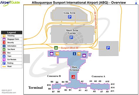 Albuquerque International Sunport Airport - KABQ - ABQ - Airport Guide