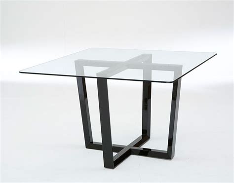 Glass Top Dining Table with Original Base Image 13 - Modern Block Glass ...