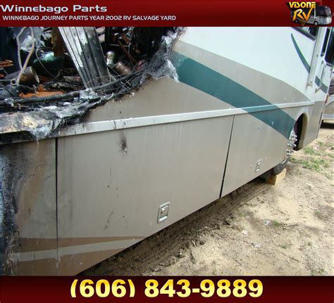 RV Exterior Body Panels WINNEBAGO JOURNEY PARTS YEAR 2002 RV SALVAGE YARD Winnebago Parts ...