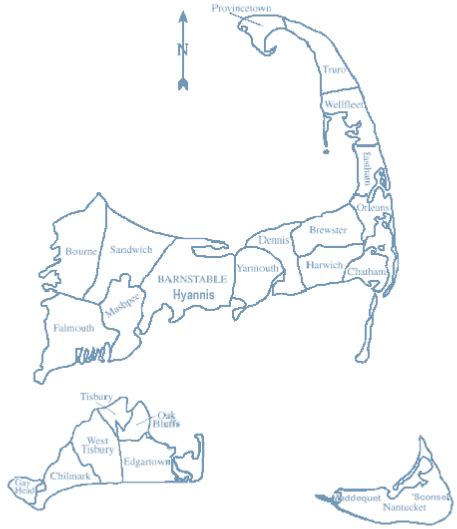 Map Of Cape Cod Towns – Map Of The Usa With State Names