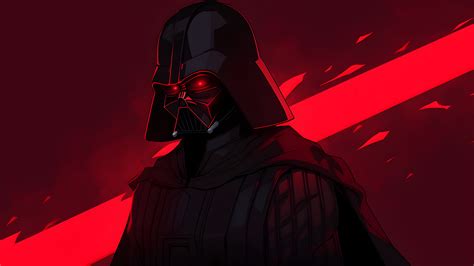 Star Wars Darth Vader Dark Red Wallpaper for Desktop & Laptop