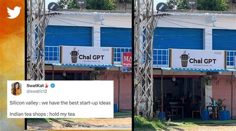 ‘Hold my tea’: Tea shop quirkily named Chai GPT arouses curiosity | Trending News - The Indian ...