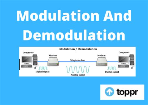 Modulation And Demodulation: Working, Types of Modulation, Examples