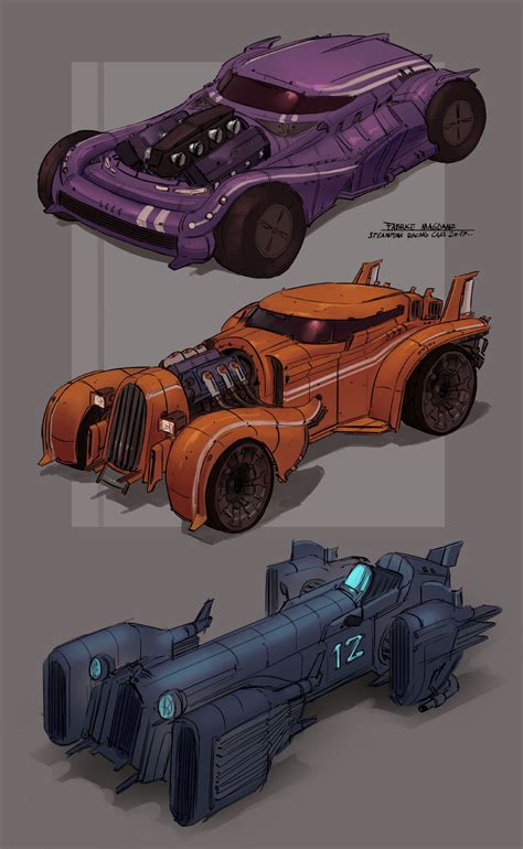 ArtStation - Steampunk vehicle concept