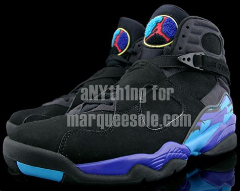 Air Jordan Retro 8 Aqua Final Product | SneakerFiles