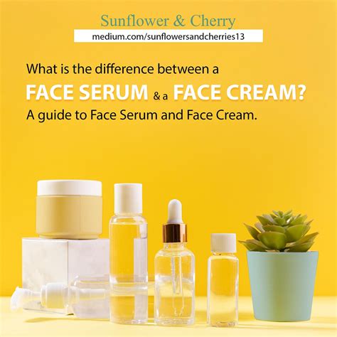 What is the difference between a Face Serum and a Face Cream? A guide ...