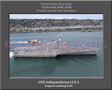 USS Independence LCS 2 Navy Ship Photo ⋆ Personalized US Navy Ship ...