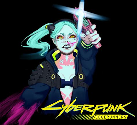 Cyberpunk Edgerunners Rebecca Fanart : r/cyberpunkgame