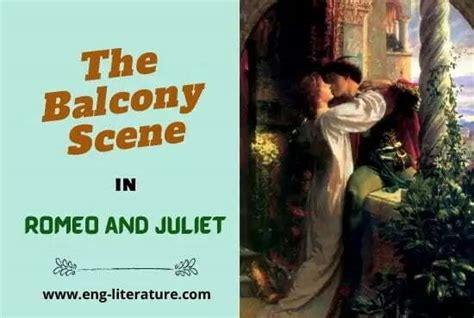 Importance Of Romeo And Juliet Balcony Scene Act 2 Famous Scenes All ...