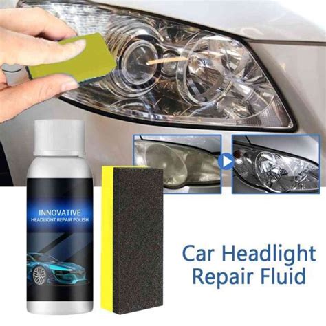 Auto Headlight Lens Restorer Repair Fluid Headlamp Polishing - AutoMods