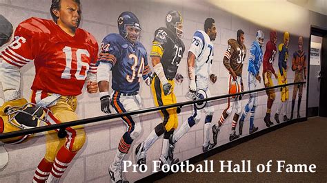 Pro Football Hall of Fame Full Walking Guide - Canton Ohio - YouTube