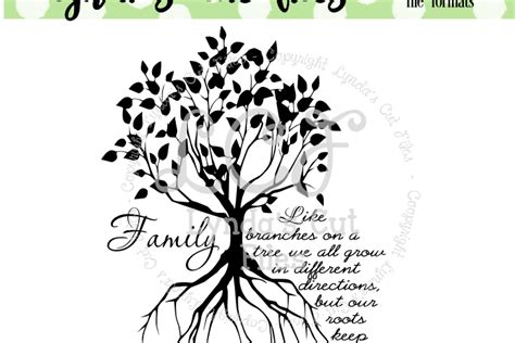 Family Tree//SVG/EPS/DXF File