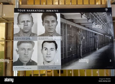 Alcatraz Penitentiary Prisoners Stock Photo - Alamy