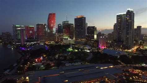 Birmingham, England City Centre Skyline At Night. Office Blocks And Hotels, Apartments And ...