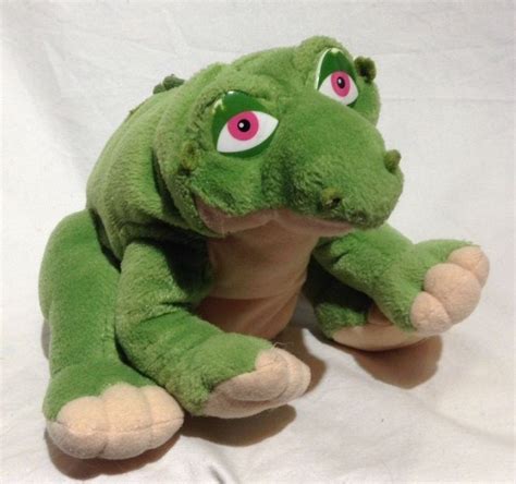 Dinosaur Land Before Time 1996 Green SPIKE 8" Plush Stuffed Bean Bag Universal #universal ...