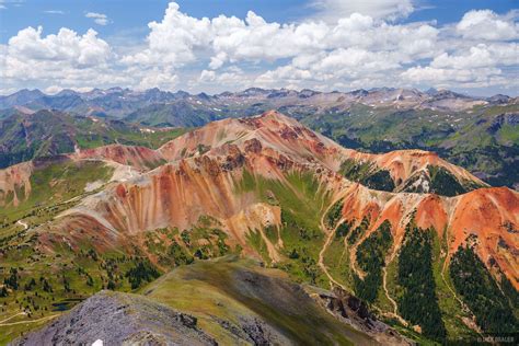 Red Mountain from Brown Mountain | San Juan Mountains, Colorado | Mountain Photography by Jack ...