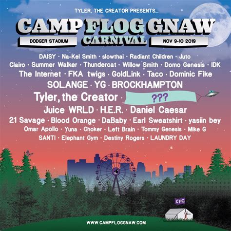 Camp Flog Gnaw Carnival 2019 Lineup Drop! - Living The Fest Life