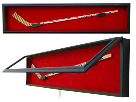 Hockey Stick Display Case - 64" Stick, Hockey Memorabilia Displays