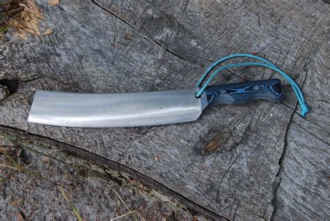 Competition chopper, hand forged knife, camp knife, hunting knife, performance knife