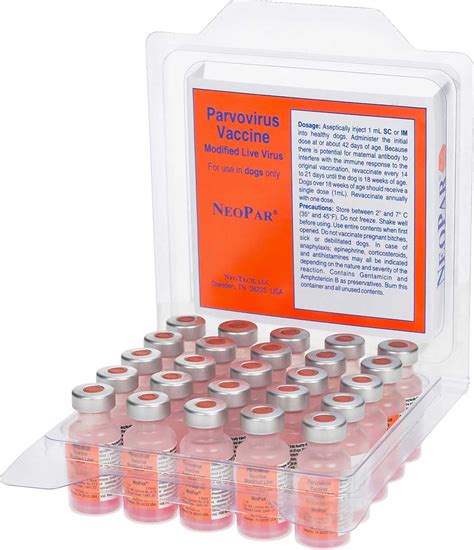 Neopar Dog Vaccine Neotech - Dog Vaccines | Vaccines | Pet