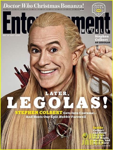 Super Fan Stephen Colbert Dresses Up as 'The Hobbit' Characters on 3 ...