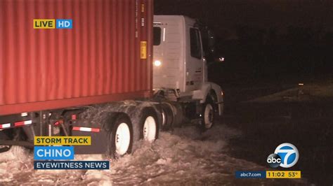 VIDEOS: Flooded streets wreak havoc in Inland Empire - ABC7 Los Angeles