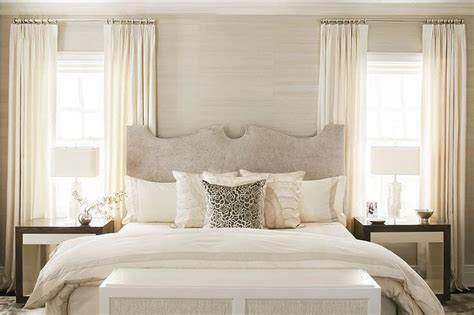 Grasscloth Wallpaper In The Master Bedroom, Someday – Wilson Boland Design