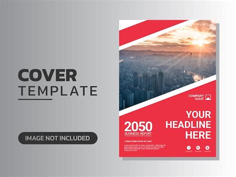 Premium Vector | Professional corporate book cover template