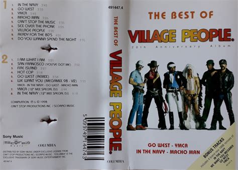 Village People – The Best Of Village People (20th Anniversary Album ...