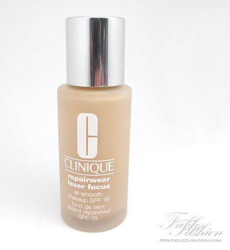 Clinique Repairwear Laser Focus All Smooth Makeup SPF 15 Review ...