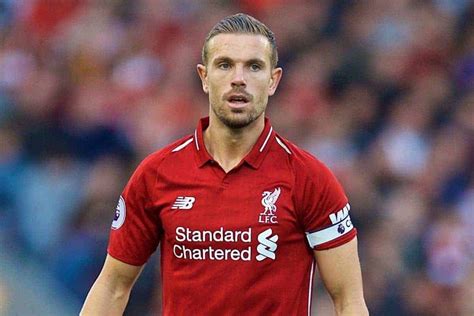 Jordan Henderson The Captain : Liverpool captain Jordan Henderson during the UEFA ... - Jordan ...