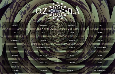 Ozora Festival 2018 Lineup - Trancentral