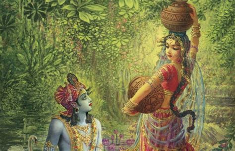 Radha Krishna Iskcon Paintings