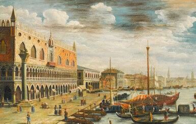 MANNER OF ANTONIO CANAL, CALLED CANALETTO | VENICE, A VIEW OF THE DOGE'S PALACE | Old Master ...