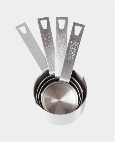 Stainless Steel Measuring Cup Set (4 pc) – Breadtopia