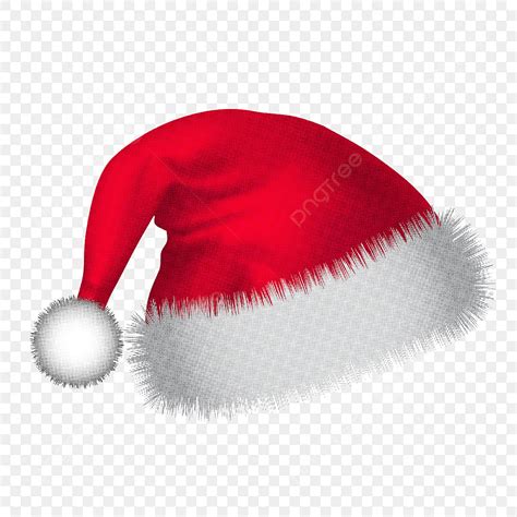 Santa Claus Hat Vector Art PNG, Christmas Santa Claus Hat Png Vector ...