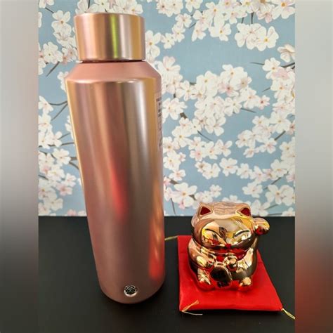 Starbucks | Other | Starbucks Pink Vacuum Insulated Stainless Water Bottle New 2oz | Poshmark