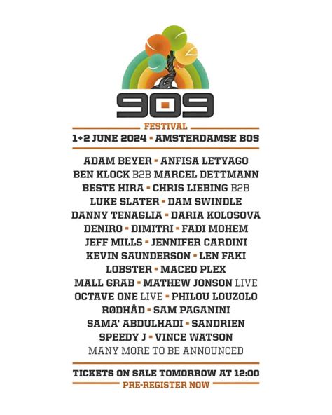 Amsterdam’s 909 Festival drops first names for 2024 edition