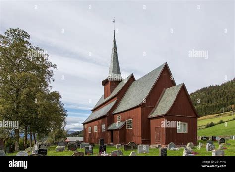 Hegge stave church hi-res stock photography and images - Alamy