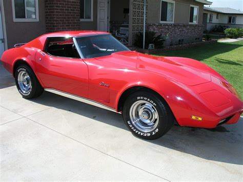 Flame Red 1975 Chevrolet Corvette